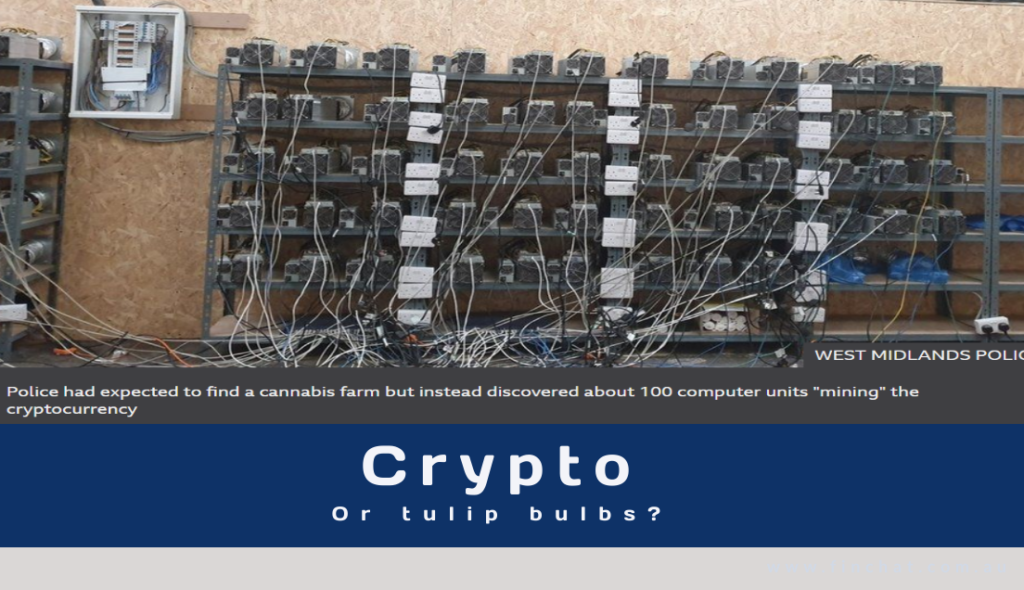 Crypto the new tulip bulb? Financial Planning Innovation