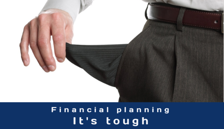 Financial advice – its tough