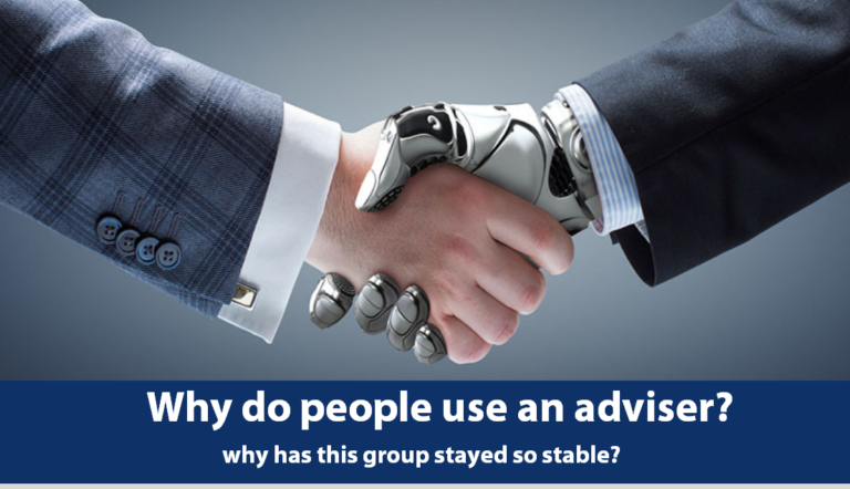 Why do people choose an adviser?